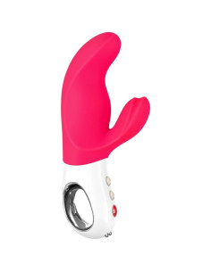 FUN FACTORY - MISS BI DUAL VIBRATEUR ROSE BLANC 5 