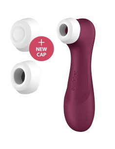 SATISFYER - PRO 2 GÉNÉRATION 3 TECHNOLOGIE AIR LIQUIDE VIN ROUGE 5 