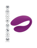 XOCOON - BOUND LOVE COUPLES VIBRATOR PURPLE 9 