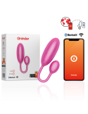 ONINDER - UOVO VIBRANTE DENVER ROSA 7 X 2,7 CM APP GRATUITA 9 