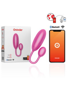 ONINDER - DENVER VIBRATING EGG PINK 7 X 2.7 CM FREE APP 9 