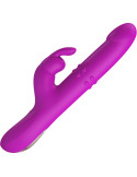 PRETTY LOVE - VIBRATEUR REESE AVEC ROTATION VIOLET 10 