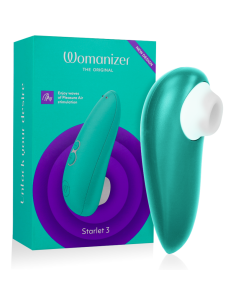 WOMANIZER - STARLET 3 CLITORAL STIMULATOR TURQUOISE 7 