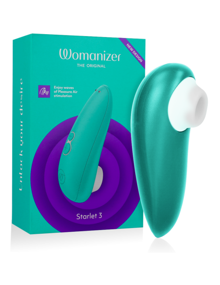 WOMANIZER - STIMOLATORE CLITORALE STARLET 3 TURCHESE 7 