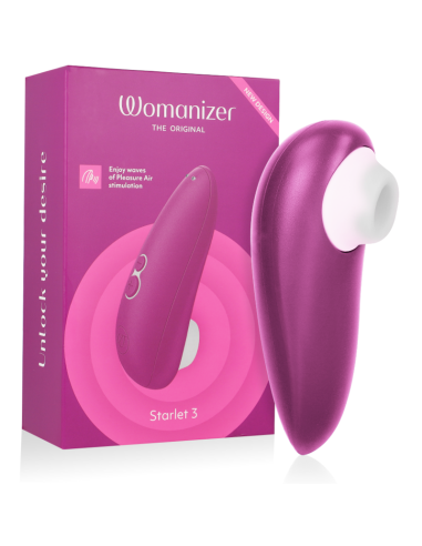 WOMANIZER - STARLET 3 CLITORAL STIMULATOR VIOLET 7 