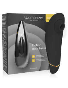 WOMANIZER - PREMIUM 2 KLITORALSTIMULATOR SCHWARZ 7 