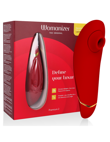 WOMANIZER - PREMIUM 2 STIMOLATORE CLITORALE BORDEAUX 7 