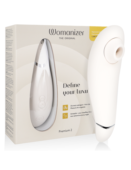 WOMANIZER - PREMIUM 2 CLITORAL STIMULATOR WARM GRAY 7 