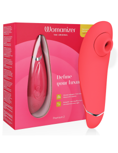 WOMANIZER - PREMIUM 2 STIMOLATORE CLITORALE LAMPONE 7 