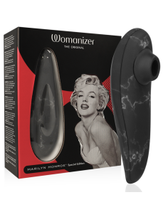 WOMANIZER - MARILYN MONROE CLASSIC 2 KLITORALSTIMULATOR AUS SCHWARZEM MARMOR 7 