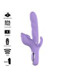 INTENSE - VIBRATORE MULTIFUNZIONE RICARICABILE BILLIE ASPIRANTE E PULSANTE VIOLA 6 