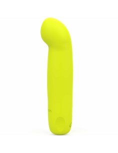 B SWISH - BCUTE CURVE INFINITE CLASSIC RECHARGEABLE SILICONE VIBRATOR YELLOW 5 