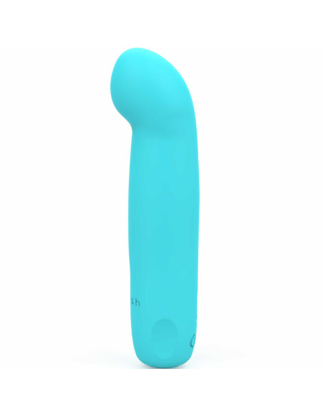 B SWISH - BCUTE CURVE INFINITE KLASSISCHER WIEDERAUFLADBARER VIBRATOR AUS BLAUEM SILIKON 5 