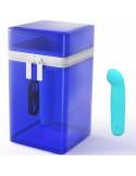 B SWISH - VIBRATORE RICARICABILE IN SILICONE BLU BCUTE CURVE INFINITE CLASSIC EDIZIONE LIMITATA 7 