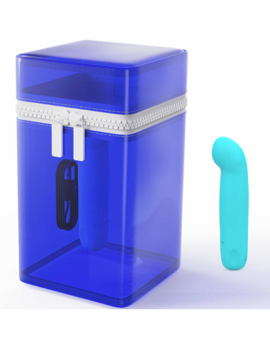 B SWISH - BCUTE CURVE INFINITE CLASSIC LIMITED EDITION BLUE SILICONE RECHARGEABLE VIBRATOR 7 