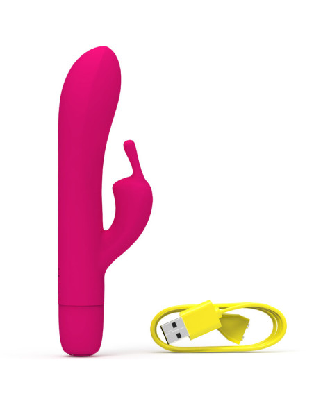 B SWISH - VIBRATEUR RECHARGEABLE CLASSIQUE BWILD BUNNY INFINITE SILICONE ROSE 5 