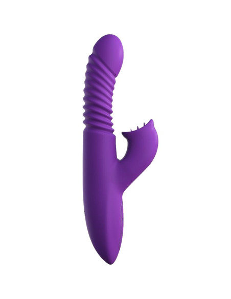 FANTASY FOR HER - CLITORIS STIMULATOR WITH HEAT OSCILLATION AND VIBRATION FUNCTION VIOLET 5 