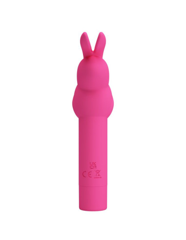 PRETTY LOVE - VIBRATORE IN SILICONE CONIGLIO GERARDO FUSCHIA 7 