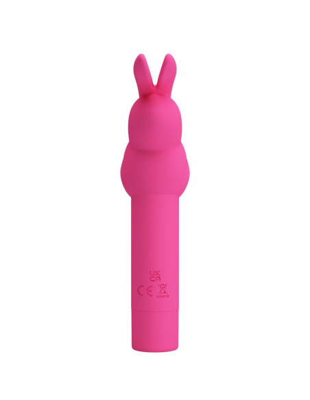 PRETTY LOVE - VIBRATORE IN SILICONE CONIGLIO GERARDO FUSCHIA 7 