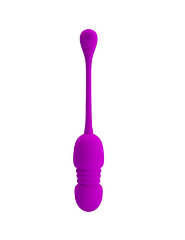 PRETTY LOVE - CALLIE PURPLE RECHARGEABLE VIBRATING EGG 7 