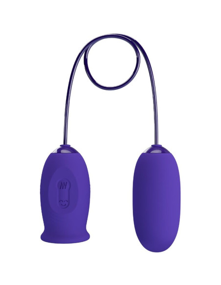 PRETTY LOVE - DAISY YOUTH VIOLET RECHARGEABLE VIBRATOR STIMULATOR 6 