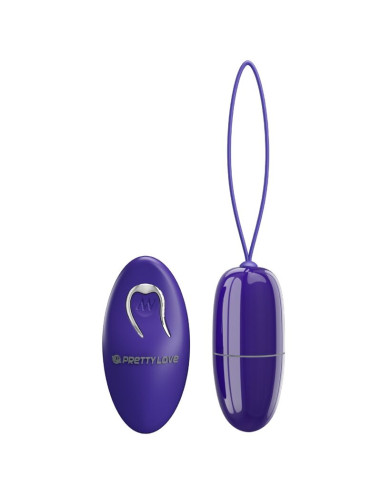 PRETTY LOVE - SELKIE YOUTH MINI VIBRATING EGG VIOLET REMOTE CONTROL 8 