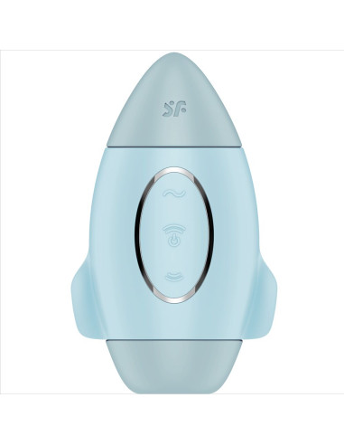 SATISFYER - MISSION CONTROL BLAUER KLEINER DOPPELIMPULS VIBRATOR 6 