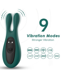 ARMONY - STIMULATEUR & VIBRATEUR LAPIN VERT 5 