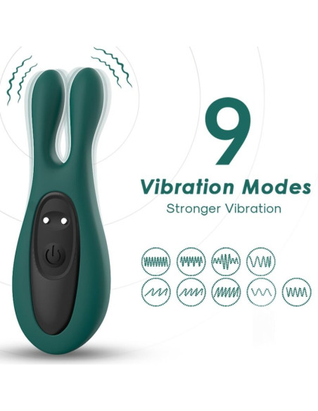 ARMONY - STIMULATOR & VIBRATOR KANINCHEN GRÜN 5 