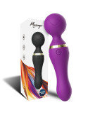 ARMONY - MASSAGGIATORE E VIBRATORE FREEZA TESTA SUPER FLESSIBILE VIOLA 4 