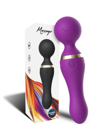 ARMONY - FREEZA MASSAGER & VIBRATOR SUPER FLEXIBLE HEAD PURPLE 4 