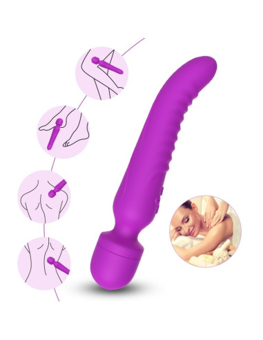 ARMONY - MISSION MASSAGER & VIBRATOR WÄRMEEFFEKT LILA 4 