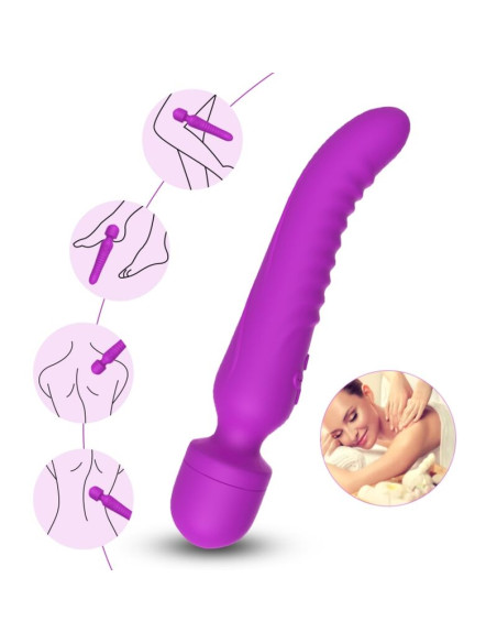 ARMONY - MISSION MASSAGER & VIBRATEUR EFFET CHALEUR VIOLET 4 