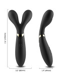 ARMONY - Y-WAND MASSAGER & VIBRATOR DOUBLE HEAD BLACK 5 