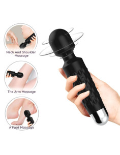 ARMONY - POSTMAN MASSAGER & VIBRATOR SUPER FLEXIBLER KOPF SCHWARZ 4 