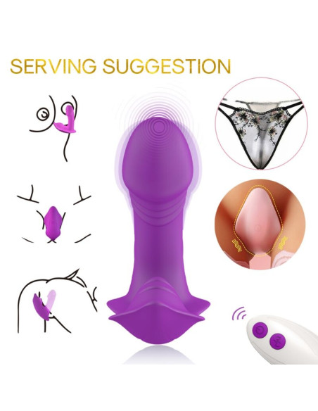 ARMONY - WHISTLE VIBRATOR INTRODUCIBLE REMOTE CONTROL PURPLE 4 