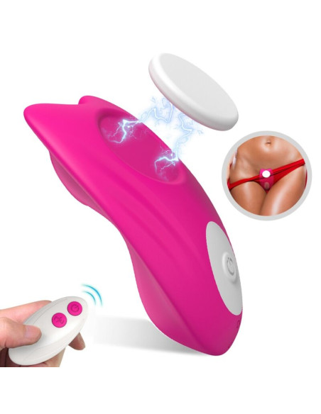 ARMONY - BUTTERFLY WEARABLE PANTIES VIBRATOR REMOTE CONTROL PINK 5 