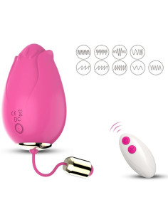 ARMONY - MANDALA EGG VIBRATOR G-SPOT REMOTE CONTROL FUCHSIA 6 