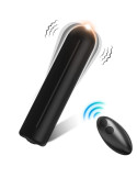 ARMONY - WARHEAD VIBRATOR BULLET REMOTE CONTROL BLACK 2 CM X 8.8 CM 5 