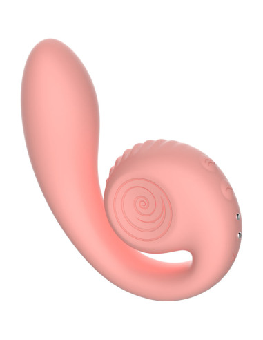 SNAIL VIBE - GIZI DUAL STIMULATOR PINK 5 