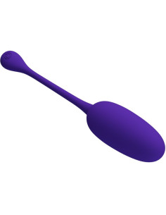 PRETTY LOVE - KNUCKER PURPLE RECHARGEABLE VIBRATING EGG 9 