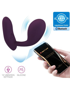 PRETTY LOVE - BAIRD G-SPOT 12 VIBRATIONS RECHARGEABLE LILA APP 14 