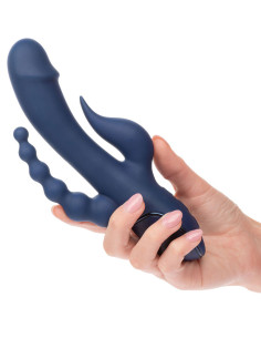 CALEXOTICS - VIBRATOR DREIFACH-ORGASMUS BLAU 11 