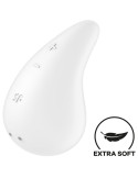 SATISFYER - VIBRATEUR DEW DROP LAY-ON BLANC 5 