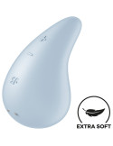 SATISFYER - DEW DROP VIBRATOR AUFLEGEN BLAU 5 