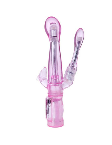 BAILE - FLEXIBLER VIBRATOR MIT ANALSTIMULATOR 7 