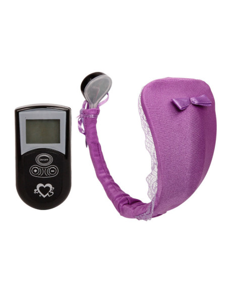 BAILE - THONG WITH VIBRATOR WITH LILAC REMOTE CONTROL 8 