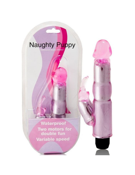 BAILE - VIBRATOR MIT EINSTELLBAREM ROSA STIMULATOR 2 