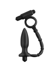 ANAL FANTASY - MINI STIMOLATORE ANALE CON ANELLO E BULLET VIBRANTE 3 