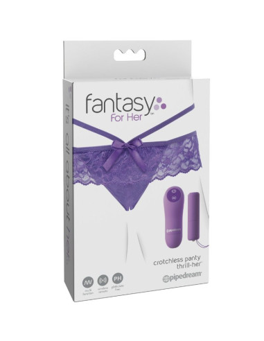 FANTASY FOR HER - CROTHLESS PANTY THRILL-HER 6 